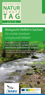 Einladung NatSchTag 2018 Hrsg.: NABU Sachsen Einladung NatSchTag 2018 Hrsg.: NABU Sachsen