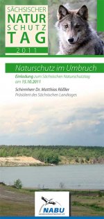 Einladung und Programm Naturschutztag 2011 Hrsg.: NABU Sachsen