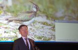 Landtagspräsident Dr. Matthias Rößler erklärte in seinem Grußwort, das die sächsische Gesetzgebung auf eine nachhaltige Entwicklung ausgerichtet sei.  | Foto: Ina Ebert | NABU Sachsen